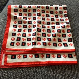 Tory Burch square silk scarf NWOT